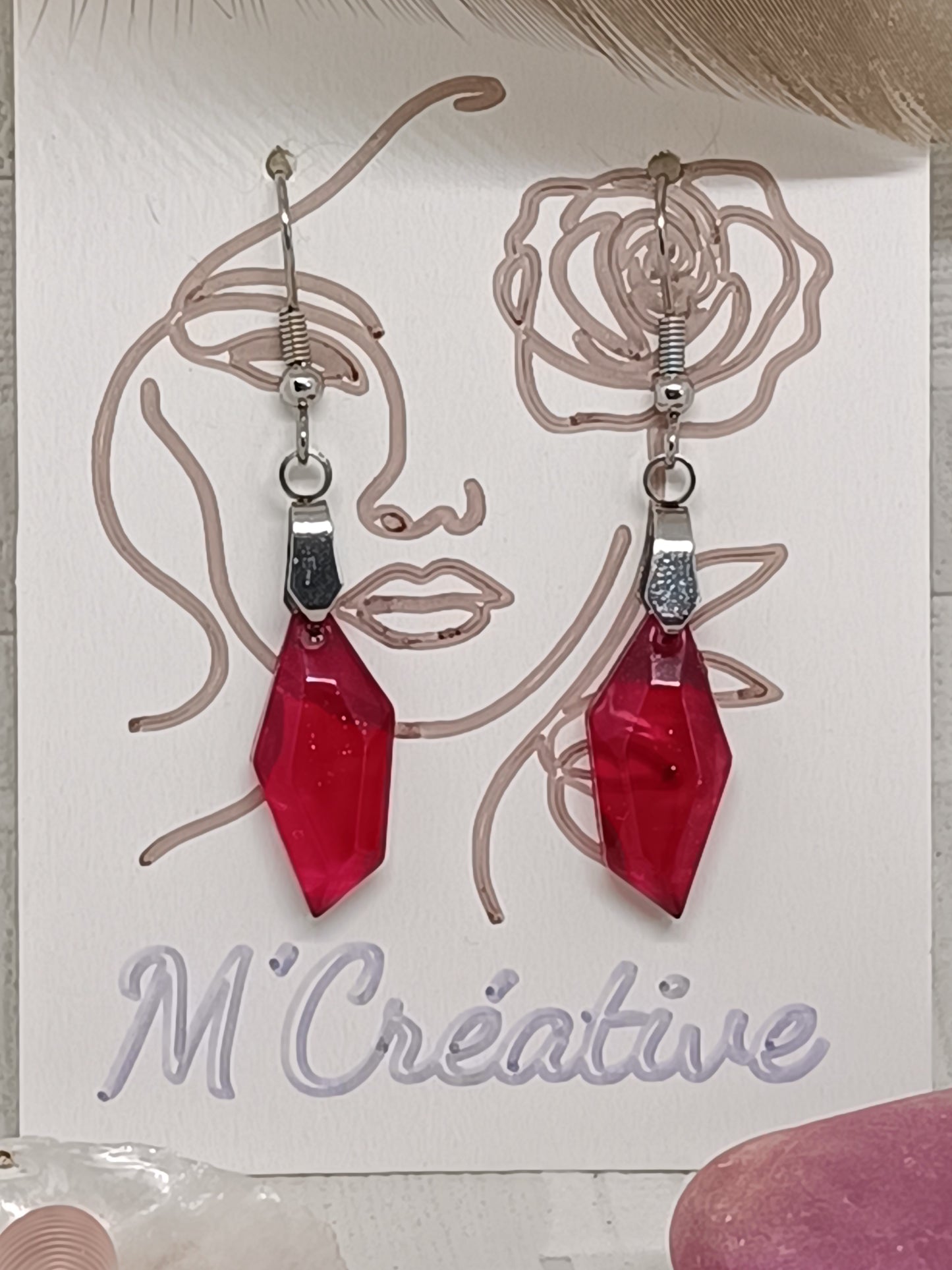 L'Elémentaire Bordeaux transparent