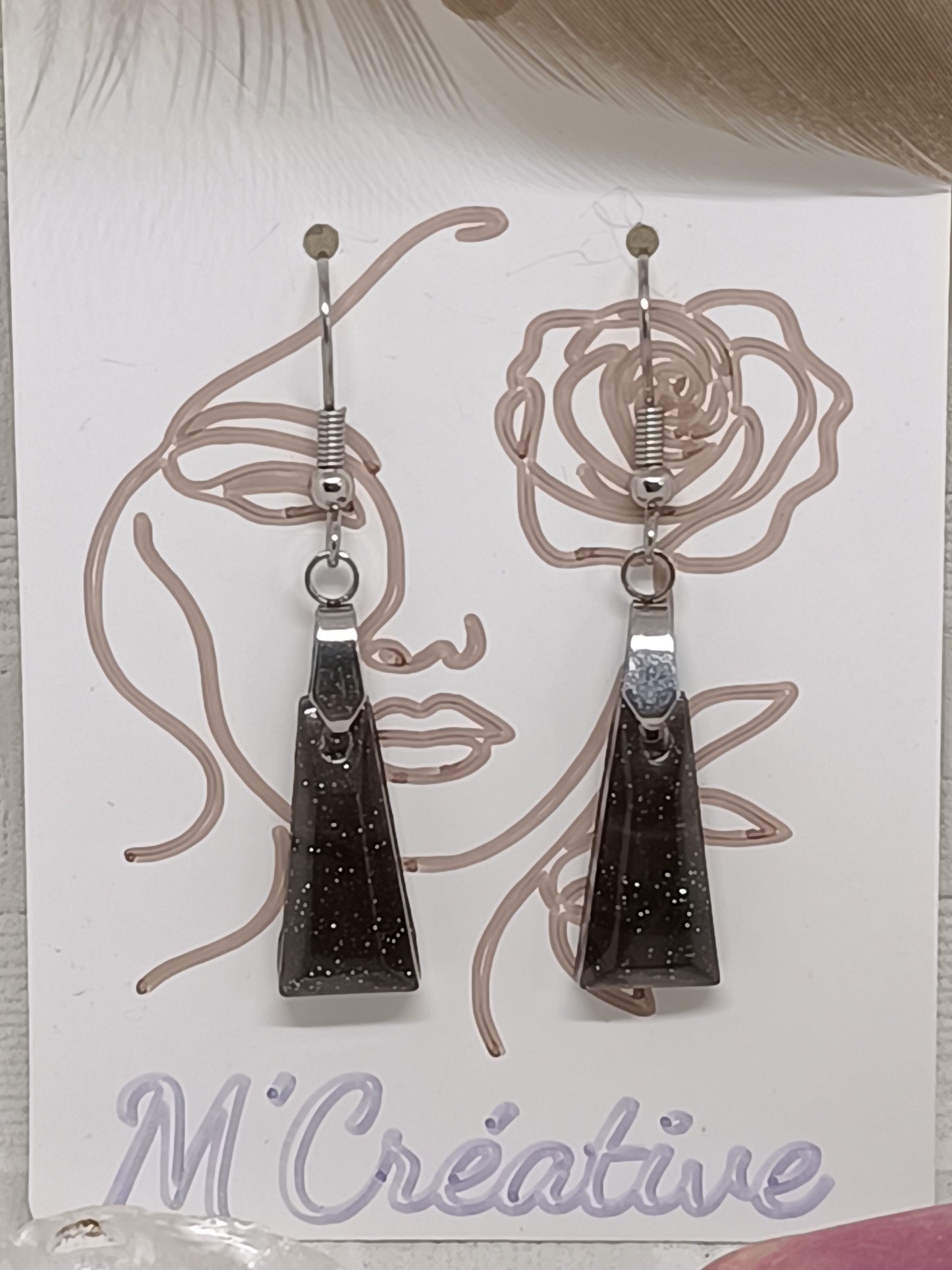L'Elémentaire Noir pailleté