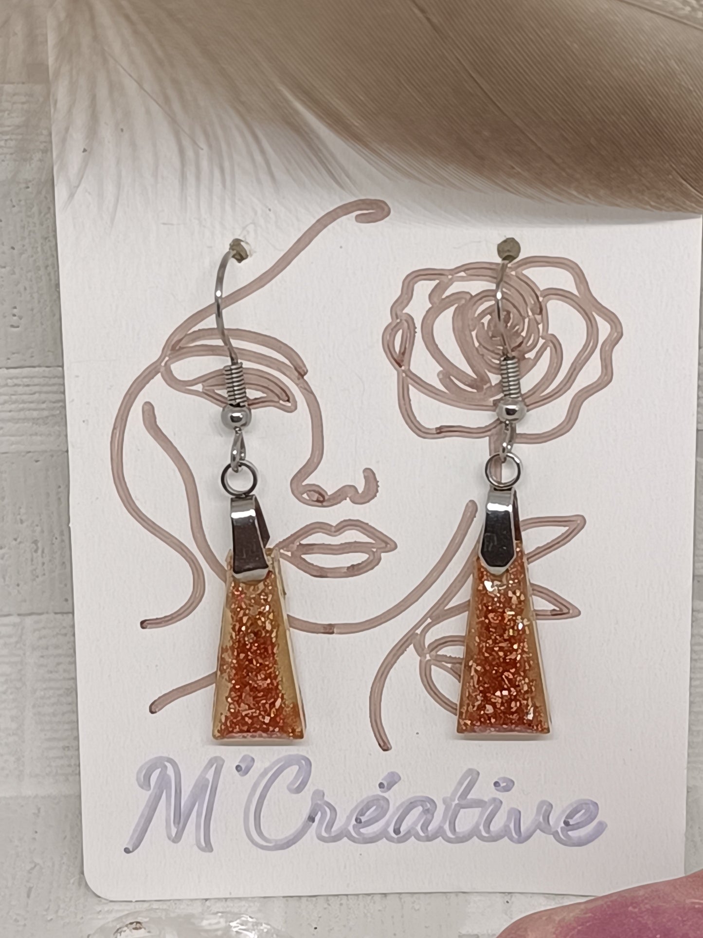 L'Elémentaire Pailleté cuivré