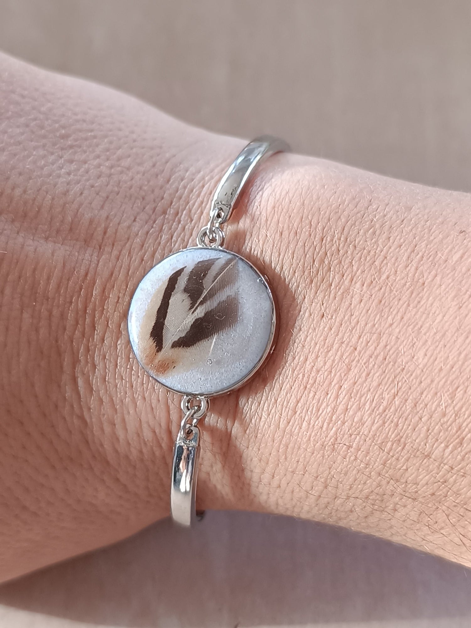 L'Ambitieuse - Bracelet métal dur argenté